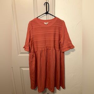 Time and Tru | Salmon Pink | Summer Dress | Size 14W